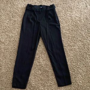 Express business casual pants, solid black color size 4